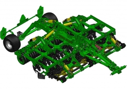Компактная дисковая борона KRONOS 4 с ножевыми катками