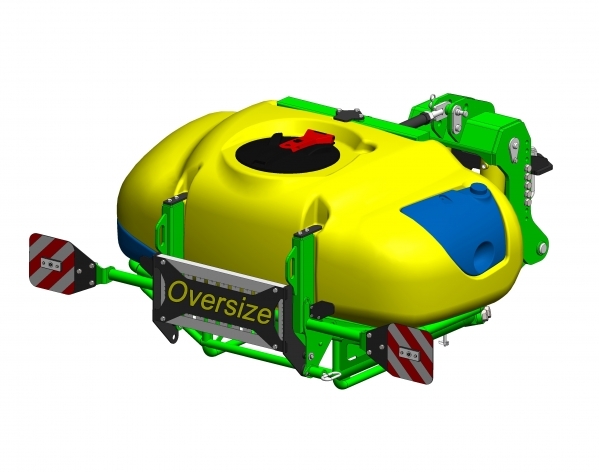 Емкость для внесения жидких удобрений 600L (навесная)