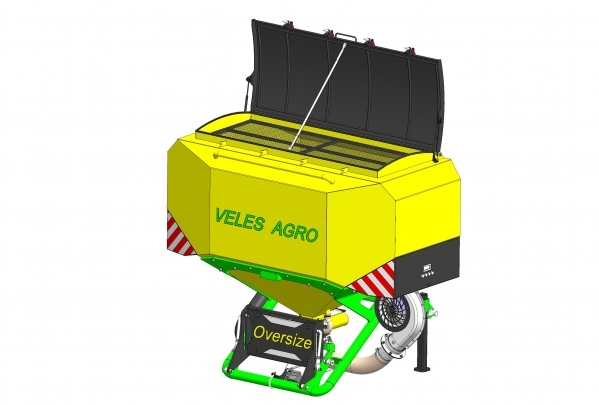 Емкость для внесения сухих удобрений 2000L (навесная)