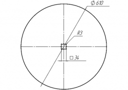 Диск John Deere сплошной