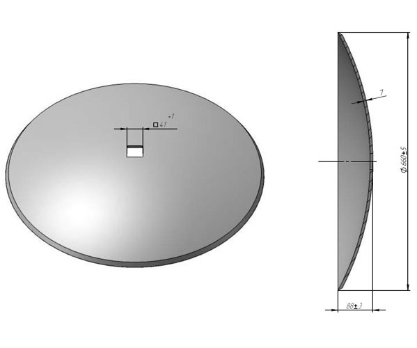 Диск бороны Gregoire Besson гладкий