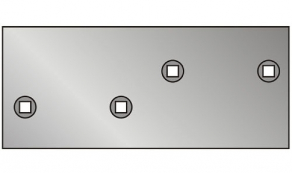 Доска полевая широкая боковина на плуг отвальный Велес Агро