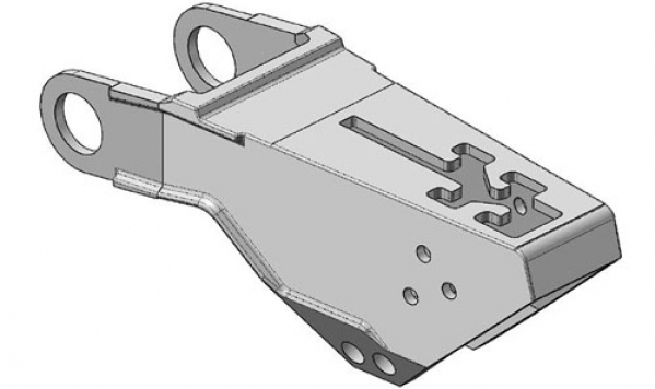 Рама прикатывающих колес сеялки