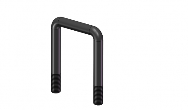 СКОБА (КРЕПЛЕНИЕ СОШНИКА ПЕРЕД.) Ф12ММ.