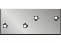 Доска полевая широкая боковина на плуг отвальный Велес Агро