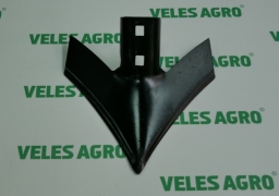 Лапа культиватора Case стрільчата 240 мм s-6мм борована сталь Велес Агро