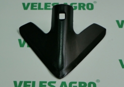 Лапа культиватора стрельчатая 220 мм s-6мм борированная сталь Велес Агро