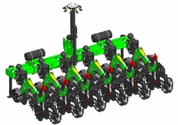 АГРЕГАТ СМУГОВОГО ОБРОБІТКУ ҐРУНТУ STRIP-TILL HERCULES 6