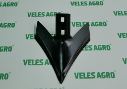 Лапа культиватора Case стрільчата 240 мм s-8мм борована сталь Велес Агро