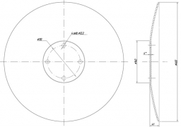 Диск бороны Amazone сплошной